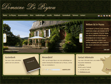 Tablet Screenshot of lepeyrou.com